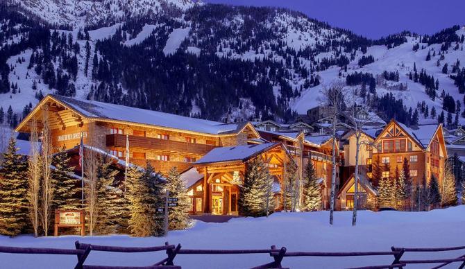 View of Snake River Lodge, Jackson Hole Wyoming CME CLE CE destination